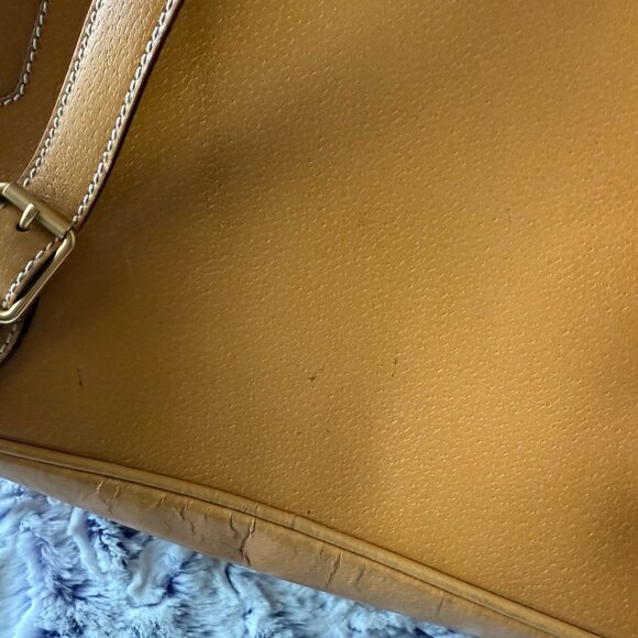 EUC GUCCI Leather Bamboo Medium Backpack with COA - Picture 12 of 16